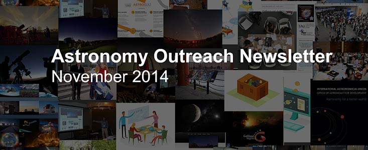IAU Astronomy Outreach Newsletter November 2014