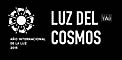 Cosmic Light Logo (white on black background, Spanish)
