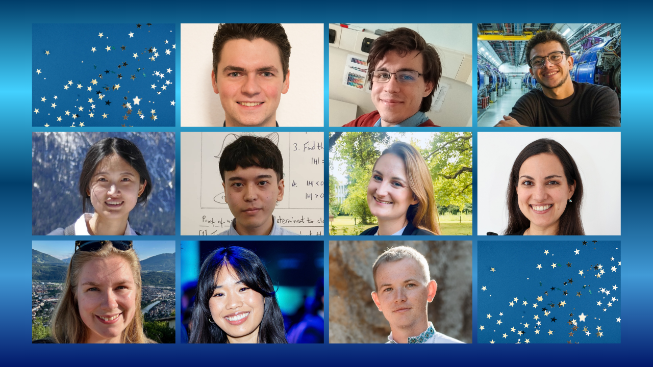 Photos of IAU Phd Prize Winners 2025