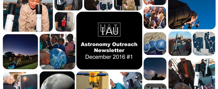 IAU Astronomy Outreach Newsletter #23 2016 (December 2016 #1)