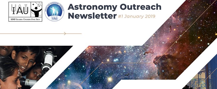 Astronomy Outreach Newsletter 2019 #1 (January #1)