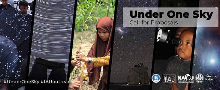 Banner for the Under One Sky Call for Proposals 2021