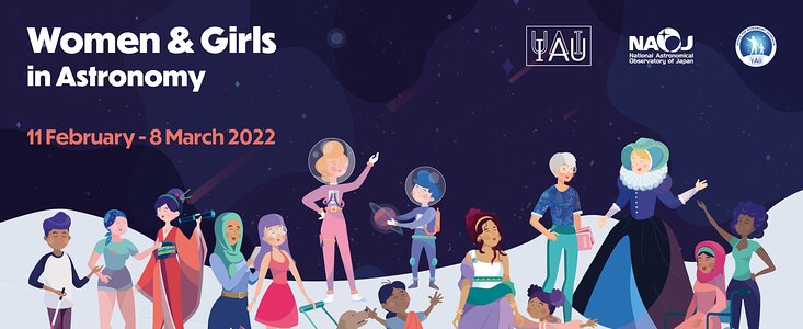 Women and Girls in Astronomy project poster