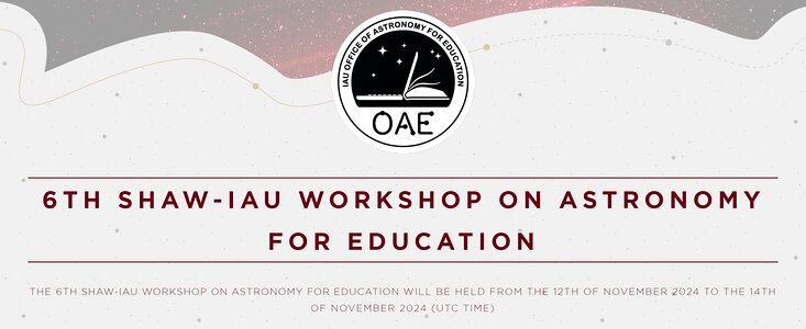 6th Shaw-IAU Workshop