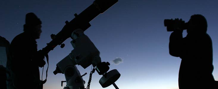 100 Hours of Astronomy: Observing the sky