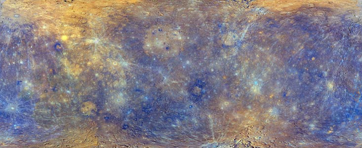 MESSENGER map of Mercury’s surface