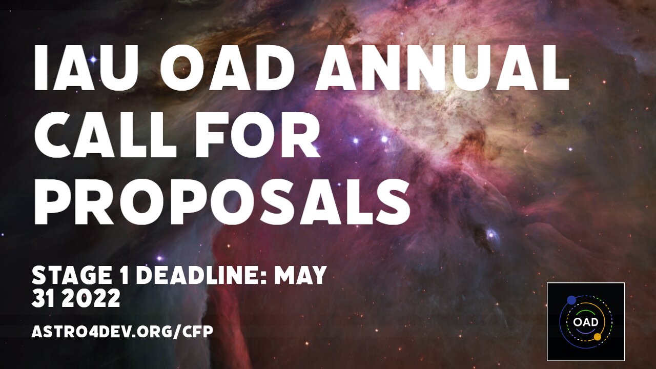 Banner for OAO 2022 Call for Proposals