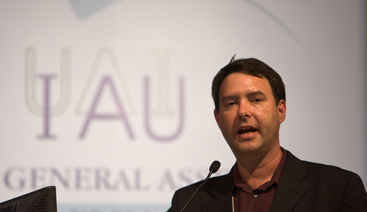 Jim Bell at IAU General Assembly 2009