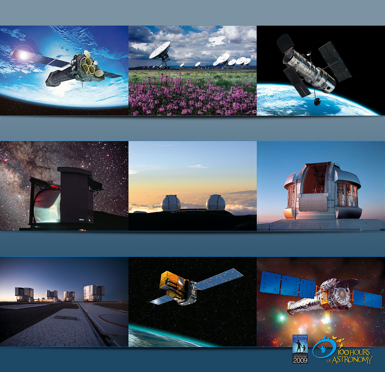 24-hour webcast from the largest telescopes