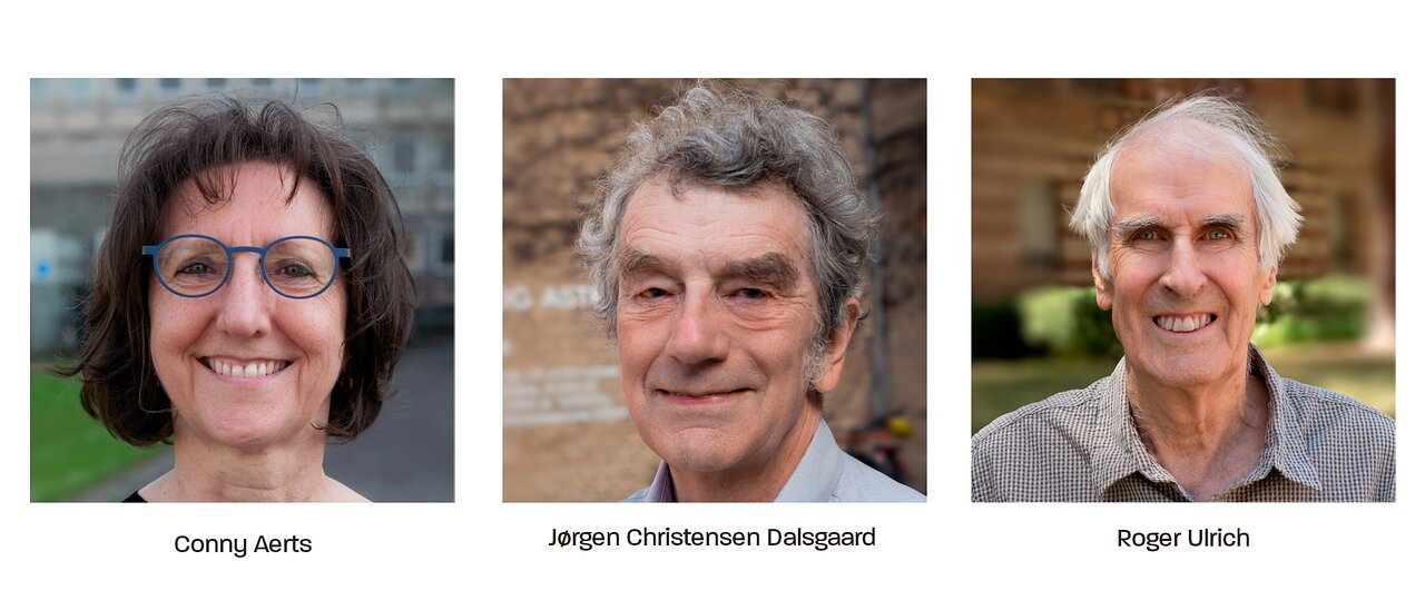 2022 Kavli Prize in Astrophysics recipients Conny Aerts, Jørgen Christensen-Dalsgaard and Roger Ulrich