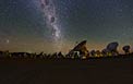 Milky Way above the ALMA array