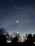 Jupiter, Venus, Moon Conjunction