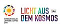 Cosmic Light Logo (color on white background, German)