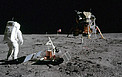 Apollo 11 Lunar Module and Buzz Aldrin