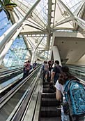 Honolulu Convention Center escalator
